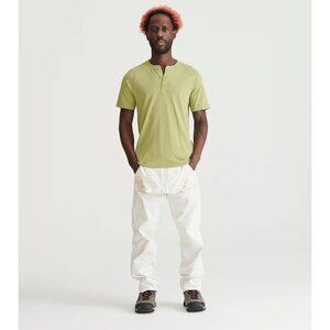 NWT United by Blue Men's Organic Henley T-Shirt Size X-Large